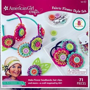 AmericanGirl Crafts- make your own flower headbands